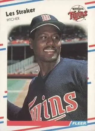 1988 Fleer #24 Les Straker