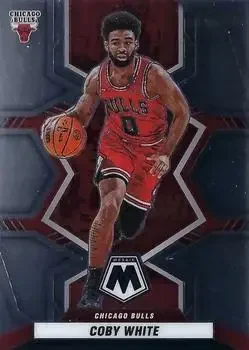 2021-22 Panini Mosaic #7 Coby White