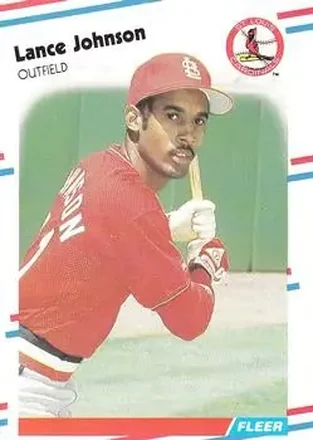 1988 Fleer #37 Lance Johnson