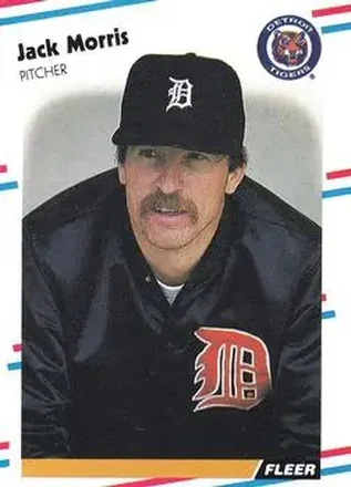 1988 Fleer #64 Jack Morris