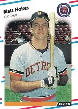 1988 Fleer #66 Matt Nokes