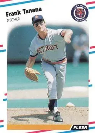 1988 Fleer #71 - Frank Tanana - Detroit Tigers 1988 Fleer #71 - Frank Tanana - Detroit Tigers