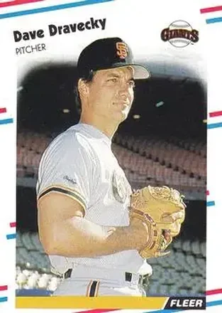 1988 Fleer #81 - Dave Dravecky - San Francisco Giants 1988 Fleer #81 - Dave Dravecky - San Francisco Giants