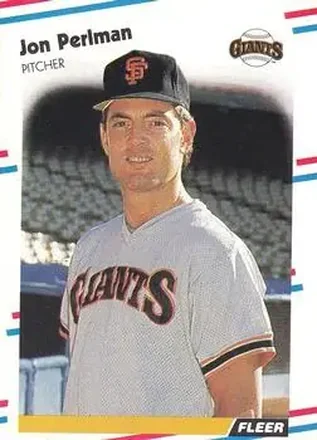 1988 Fleer #93 Jon Perlman