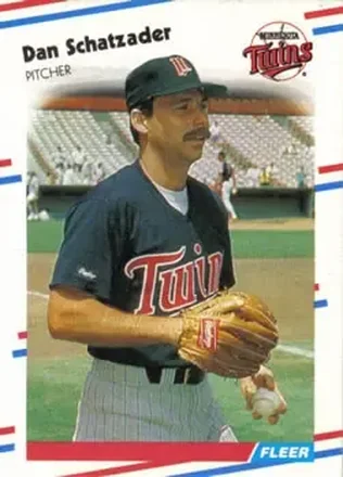 1988 Fleer #21 Dan Schatzeder