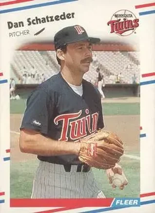 1988 Fleer #21 Dan Schatzeder