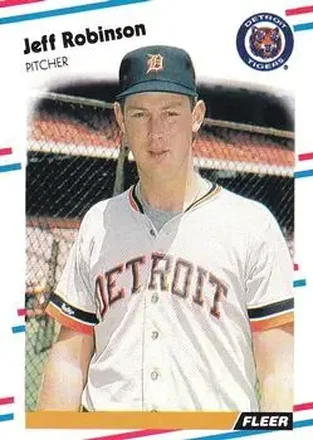1988 Fleer #68 - Jeff Robinson - Detroit Tigers