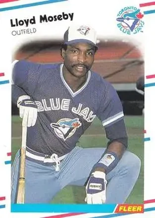 1988 Fleer #119 - Lloyd Moseby - Toronto Blue Jays
