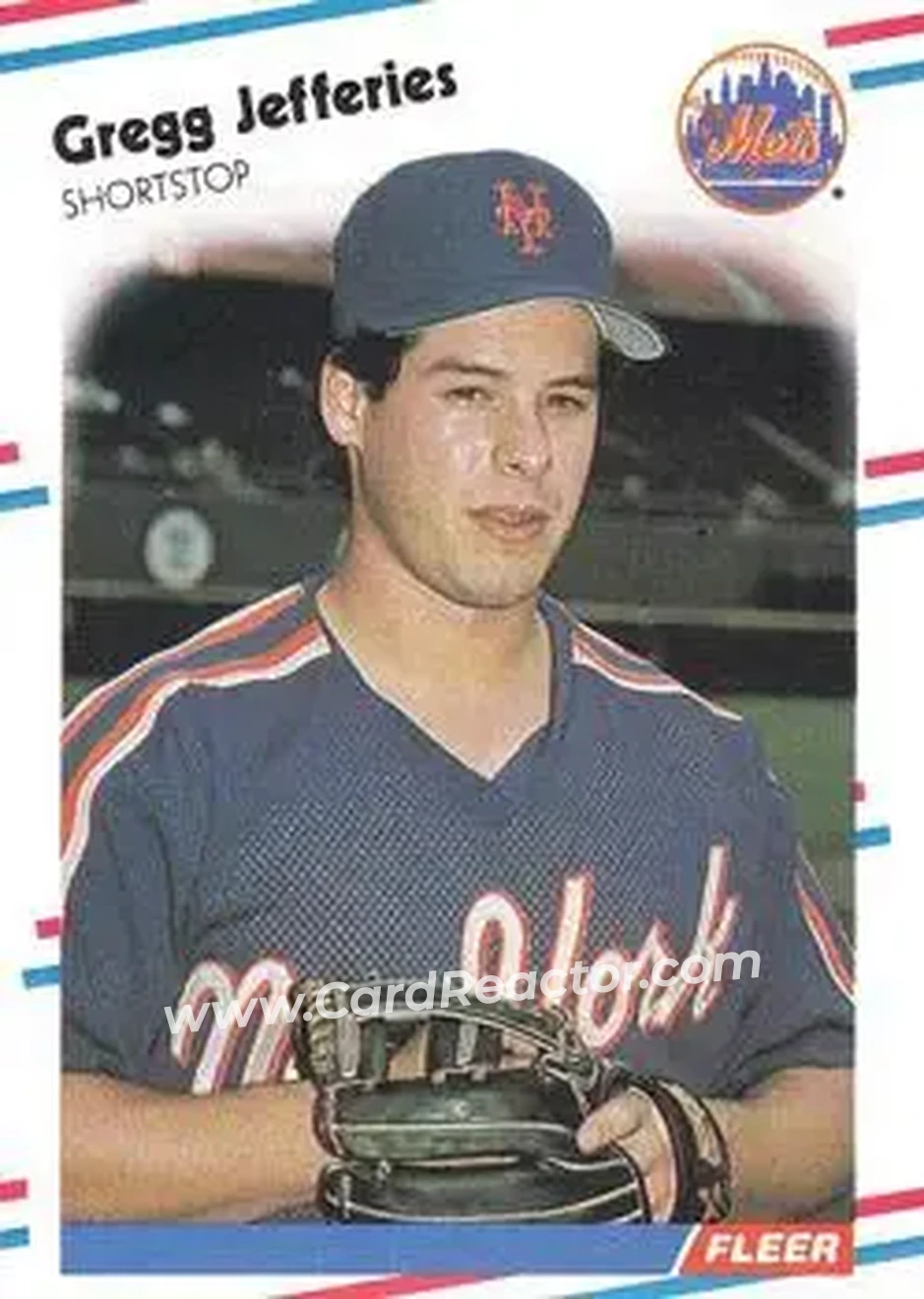 1988 Fleer #137 - Gregg Jefferies - New York Mets - Front