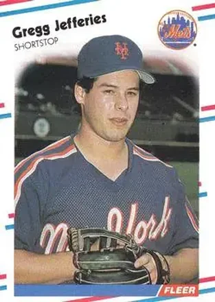 1988 Fleer #137 - Gregg Jefferies - New York Mets