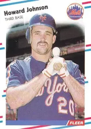 1988 Fleer #138 - Howard Johnson - New York Mets 1988 Fleer #138 - Howard Johnson - New York Mets