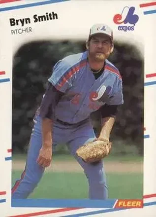 1988 Fleer #196 - Bryn Smith - Montreal Expos 1988 Fleer #196 - Bryn Smith - Montreal Expos