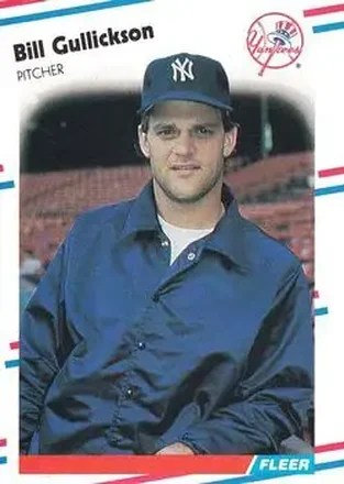 1988 Fleer #208 - Bill Gullickson - New York Yankees 1988 Fleer #208 - Bill Gullickson - New York Yankees