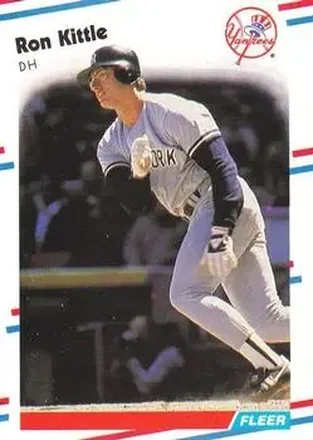 1988 Fleer #213 - Ron Kittle - New York Yankees