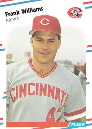 1988 Fleer #250 - Frank Williams - Cincinnati Reds