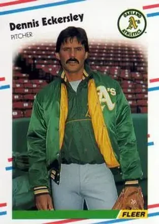 1988 Fleer #279 Dennis Eckersley