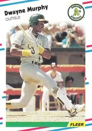 1988 Fleer #287 - Dwayne Murphy - Oakland Athletics