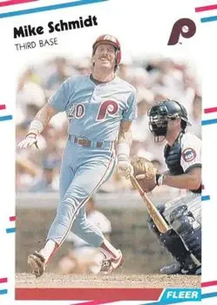 1988 Fleer #315 Mike Schmidt