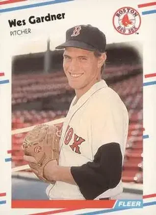 1988 Fleer #352 - Wes Gardner - Boston Red Sox