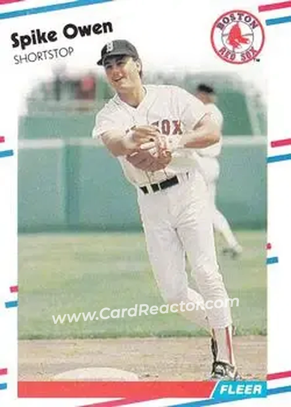 1988 Fleer #359 - Spike Owen - Boston Red Sox - Front