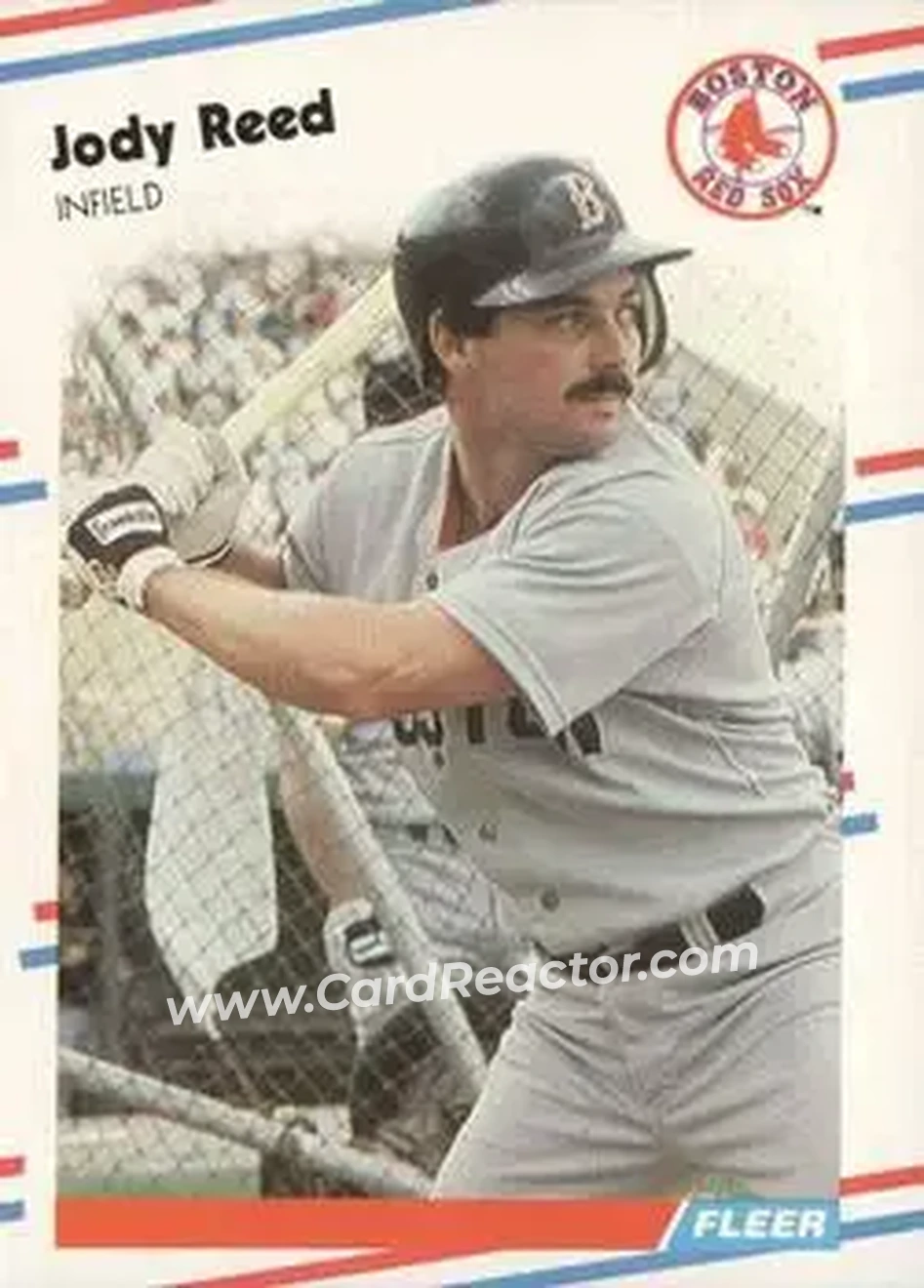 1988 Fleer #360 - Jody Reed - Boston Red Sox - Front