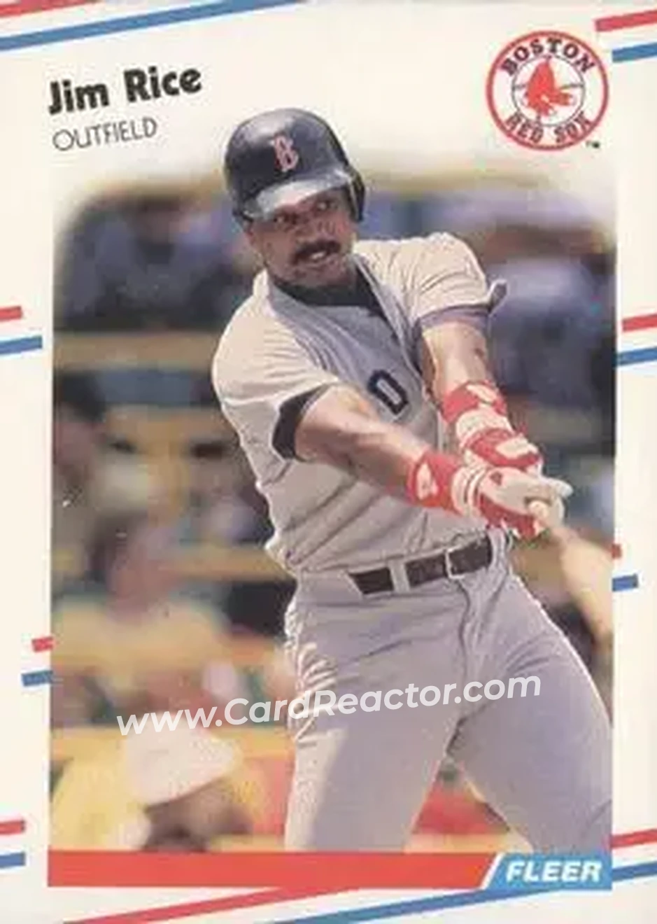 1988 Fleer #361 - Jim Rice - Boston Red Sox - Front