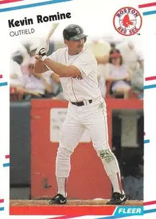 1988 Fleer #363 - Kevin Romine - Boston Red Sox 1988 Fleer #363 - Kevin Romine - Boston Red Sox