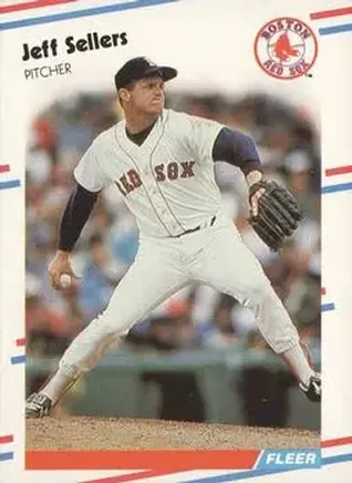 1988 Fleer #366 - Jeff Sellers - Boston Red Sox 1988 Fleer #366 - Jeff Sellers - Boston Red Sox