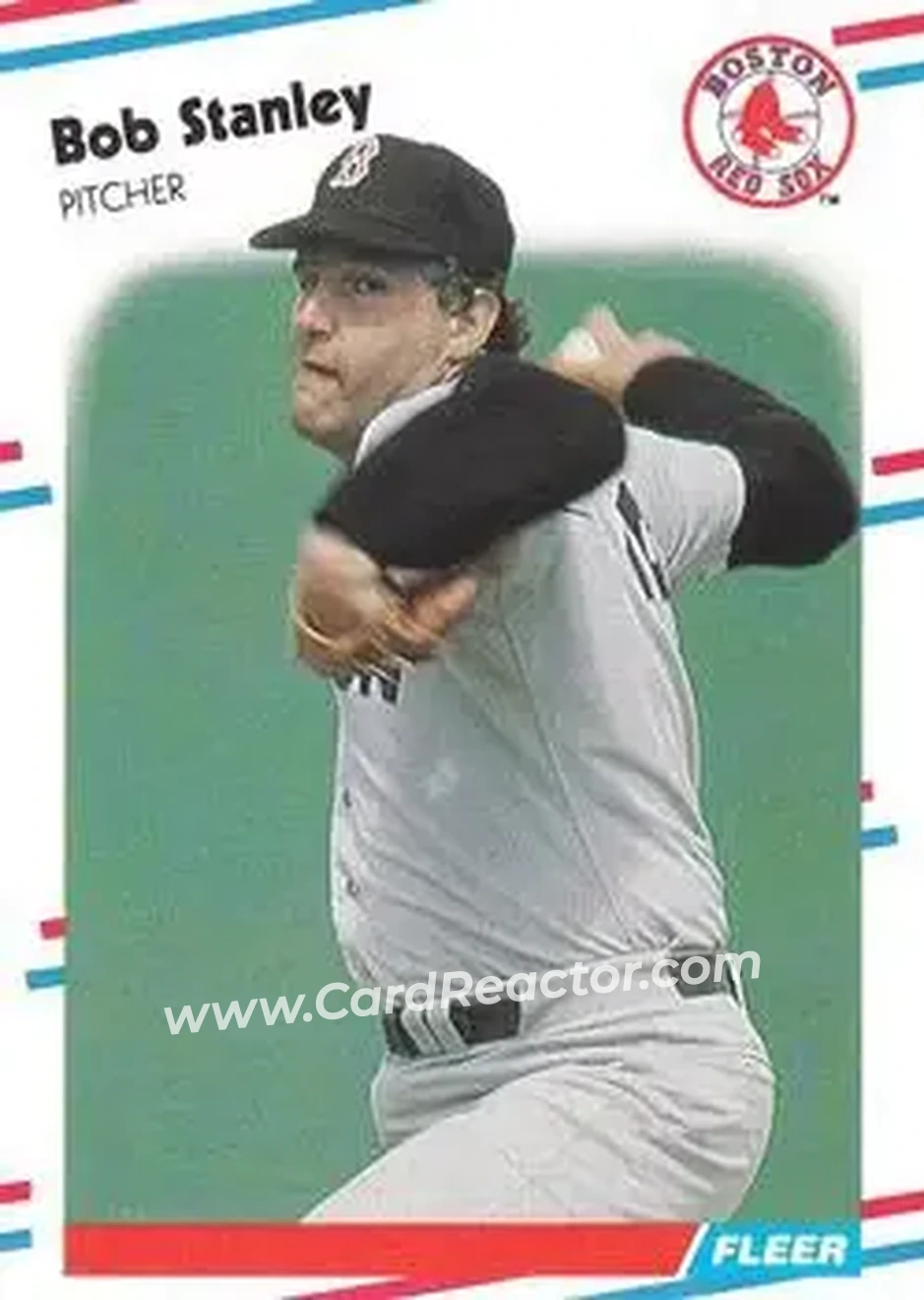 1988 Fleer #367 - Bob Stanley - Boston Red Sox - Front 1988 Fleer #367 - Bob Stanley - Boston Red Sox - Front