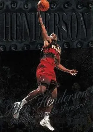 1998-99 Metal Universe #104 - Alan Henderson - Atlanta Hawks 1998-99 Metal Universe #104 - Alan Henderson - Atlanta Hawks