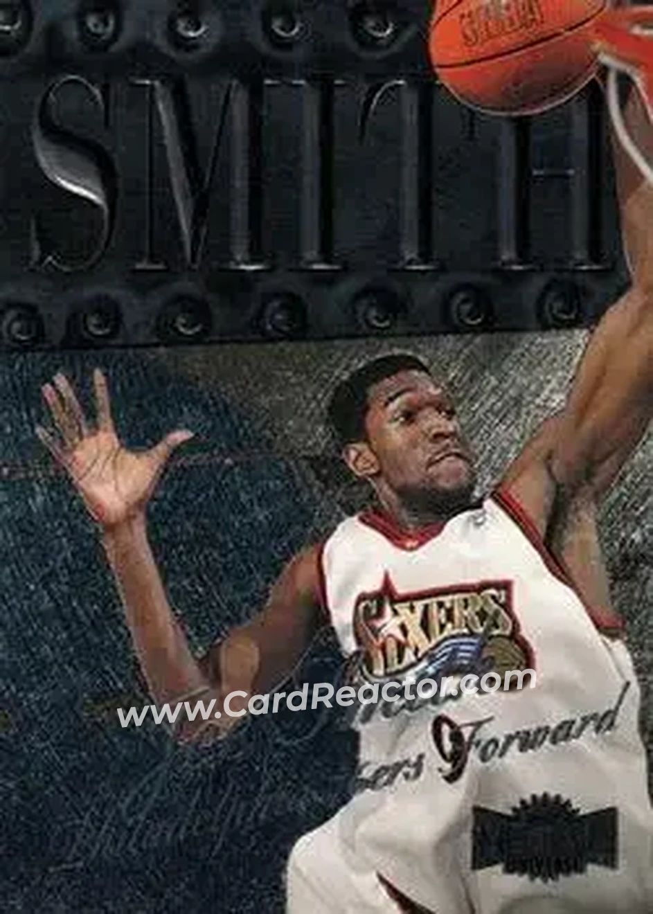 1998-99 Metal Universe #121 - Joe Smith - Philadelphia 76ers - Front