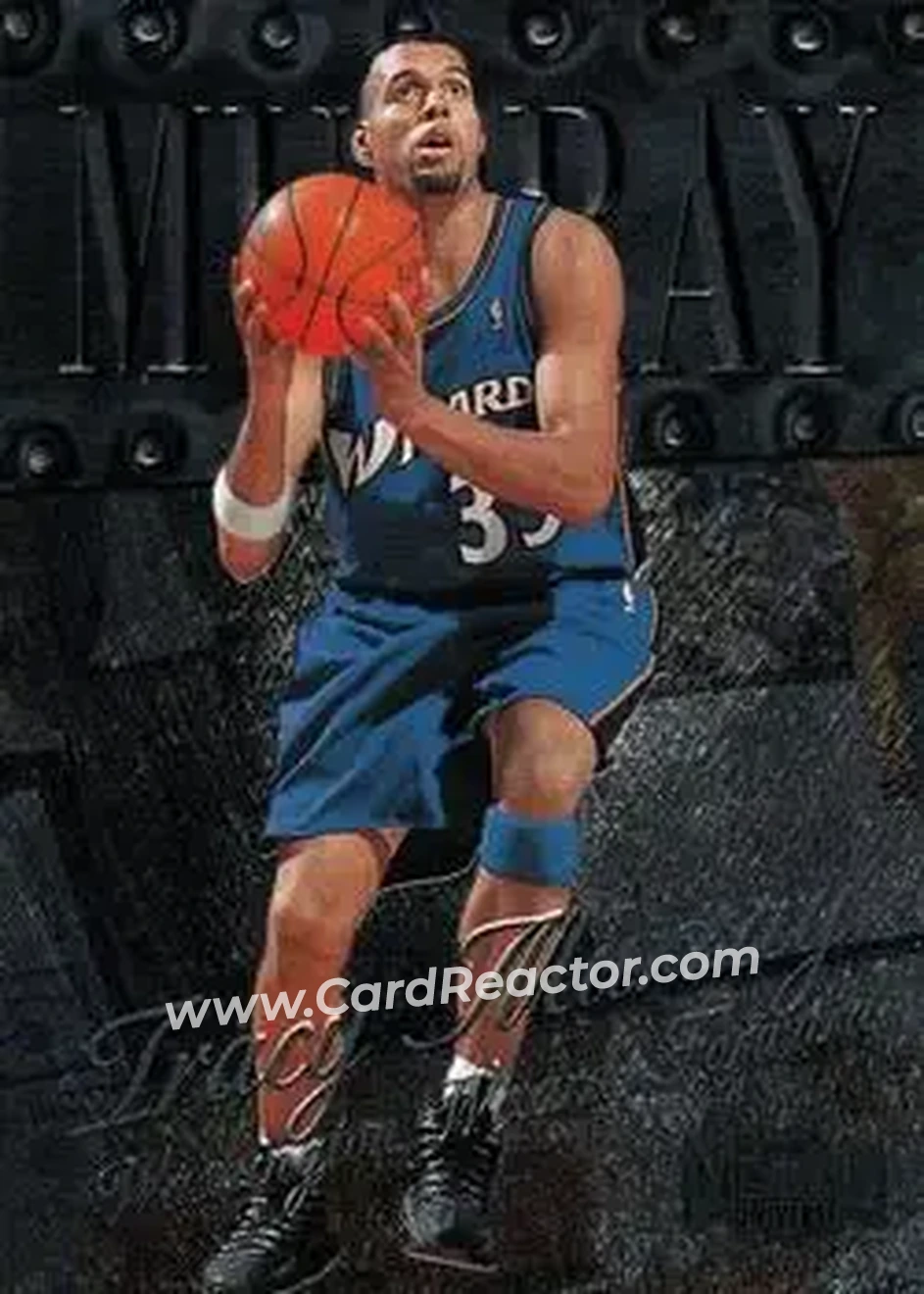 1998-99 Metal Universe #122 - Tracy Murray - Washington Wizards - Front