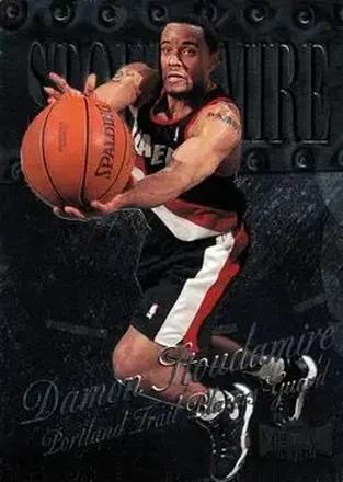 1998-99 Metal Universe #123 - Damon Stoudamire - Portland Trail Blazers