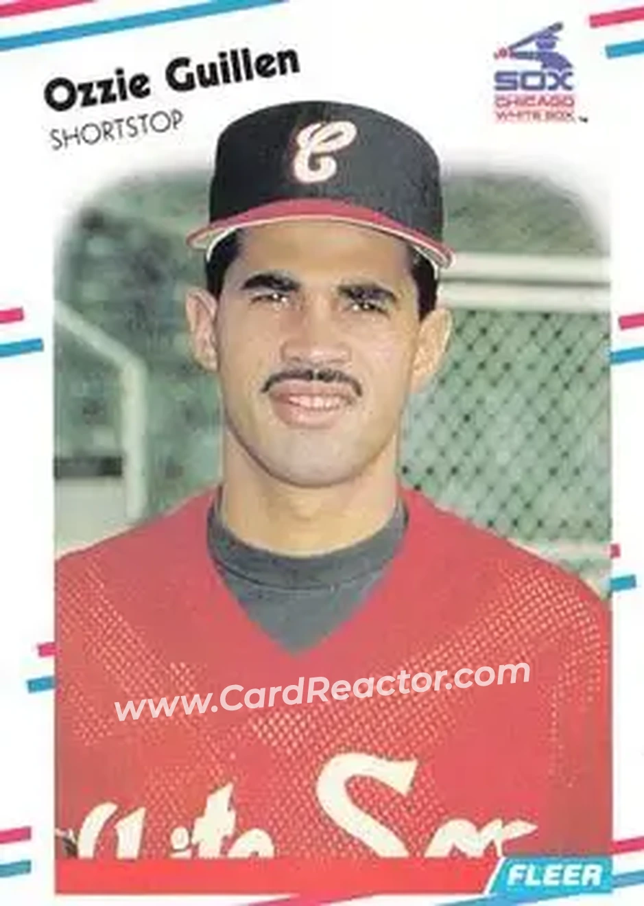 1988 Fleer #398 - Ozzie Guillen - Chicago White Sox - Front