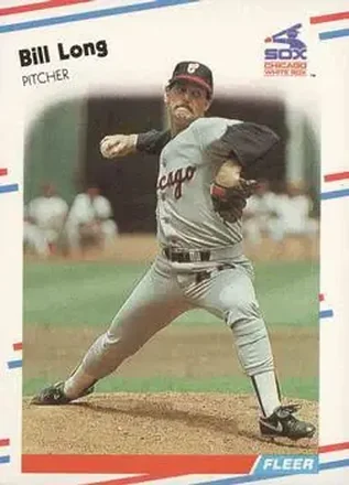 1988 Fleer #404 - Bill Long - Chicago White Sox