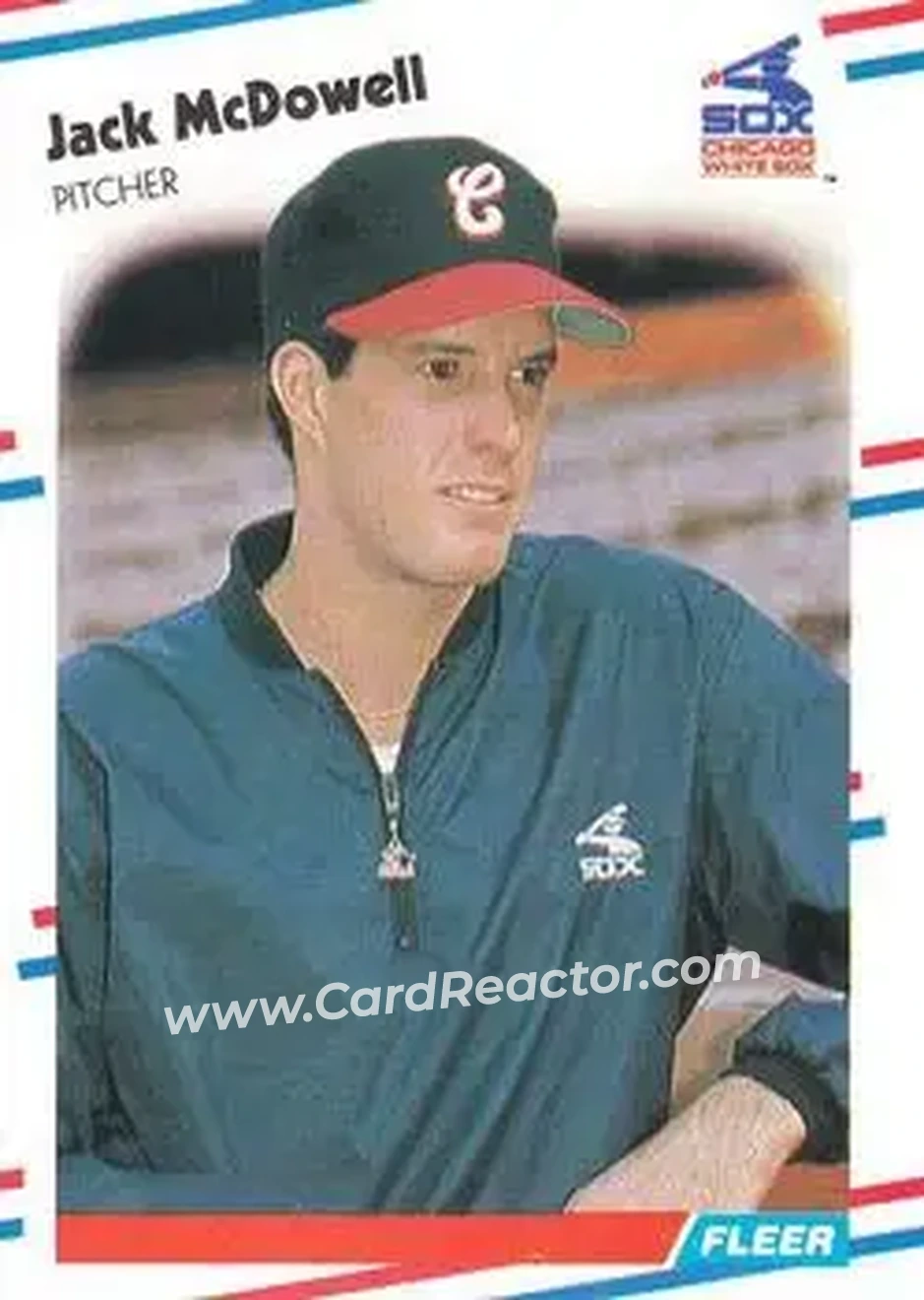 1988 Fleer #407 - Jack McDowell - Chicago White Sox - Front 1988 Fleer #407 - Jack McDowell - Chicago White Sox - Front