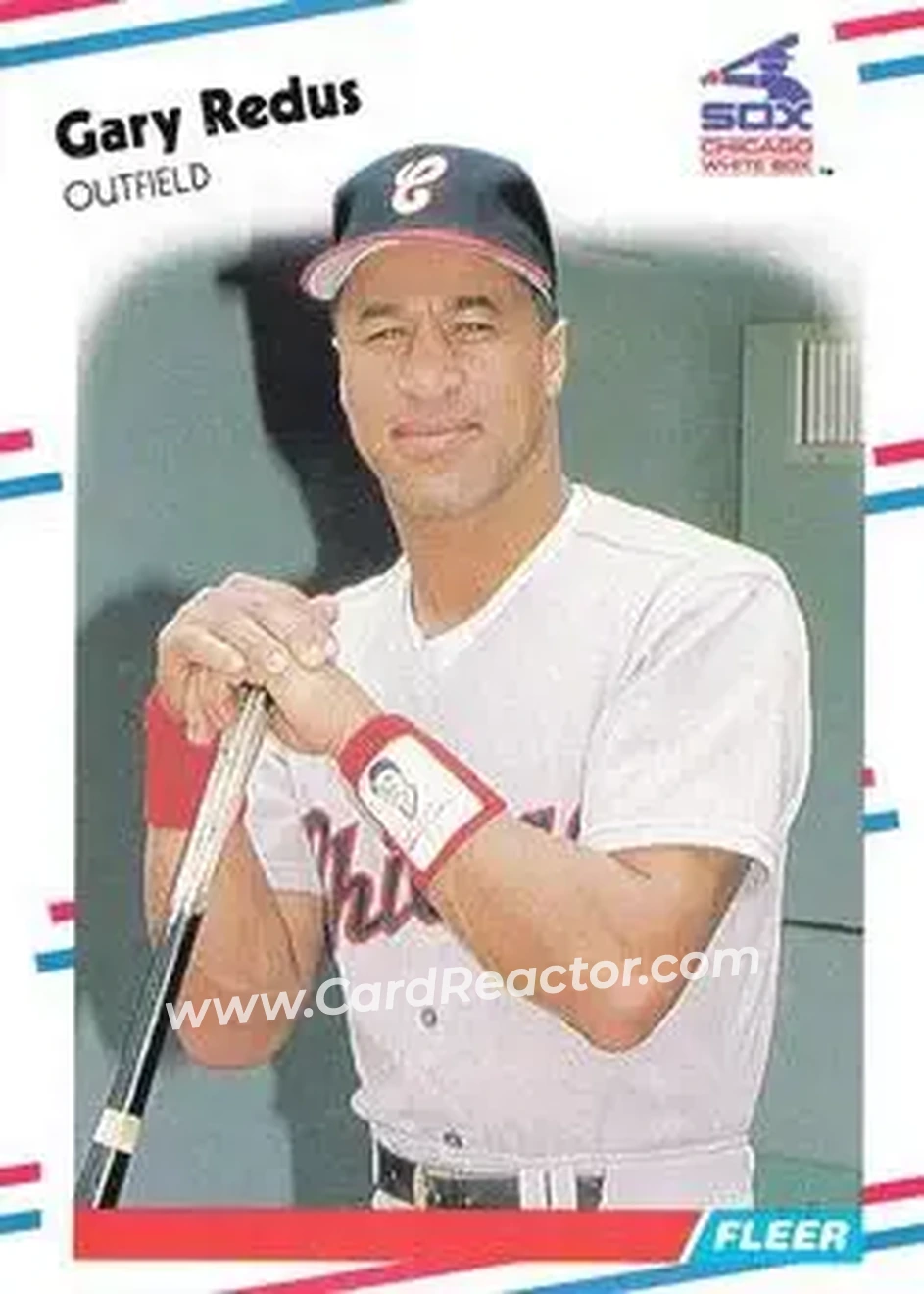 1988 Fleer #408 - Gary Redus - Chicago White Sox - Front