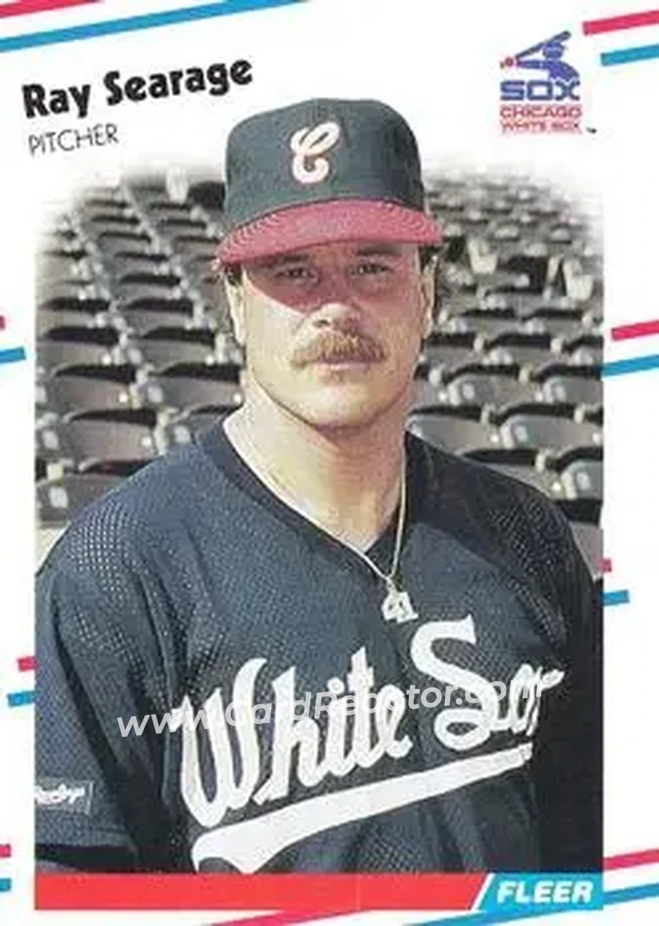 1988 Fleer #409 - Ray Searage - Chicago White Sox - Front