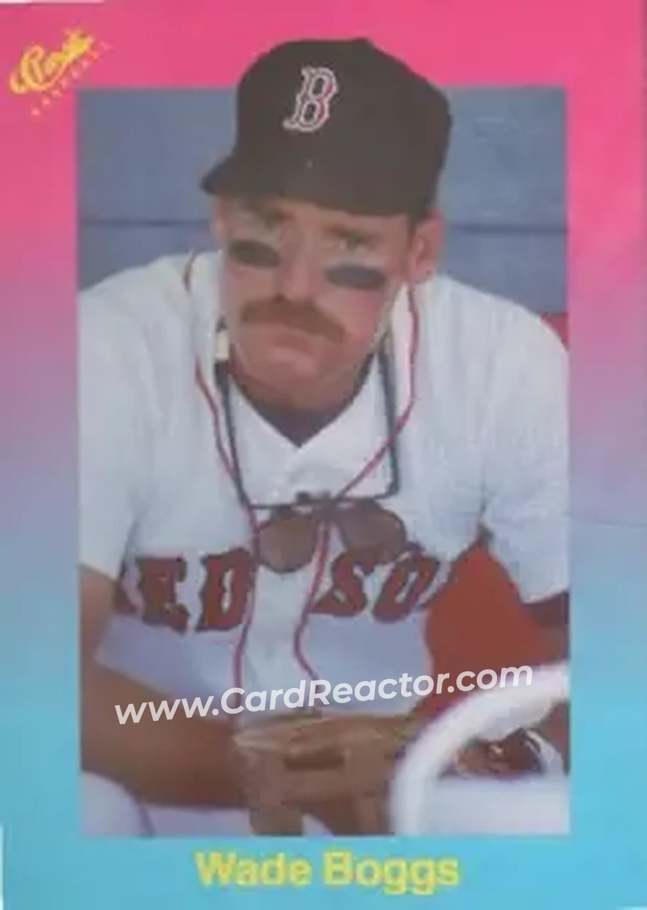 1989 Classic #2 - Wade Boggs - Boston Red Sox - Front