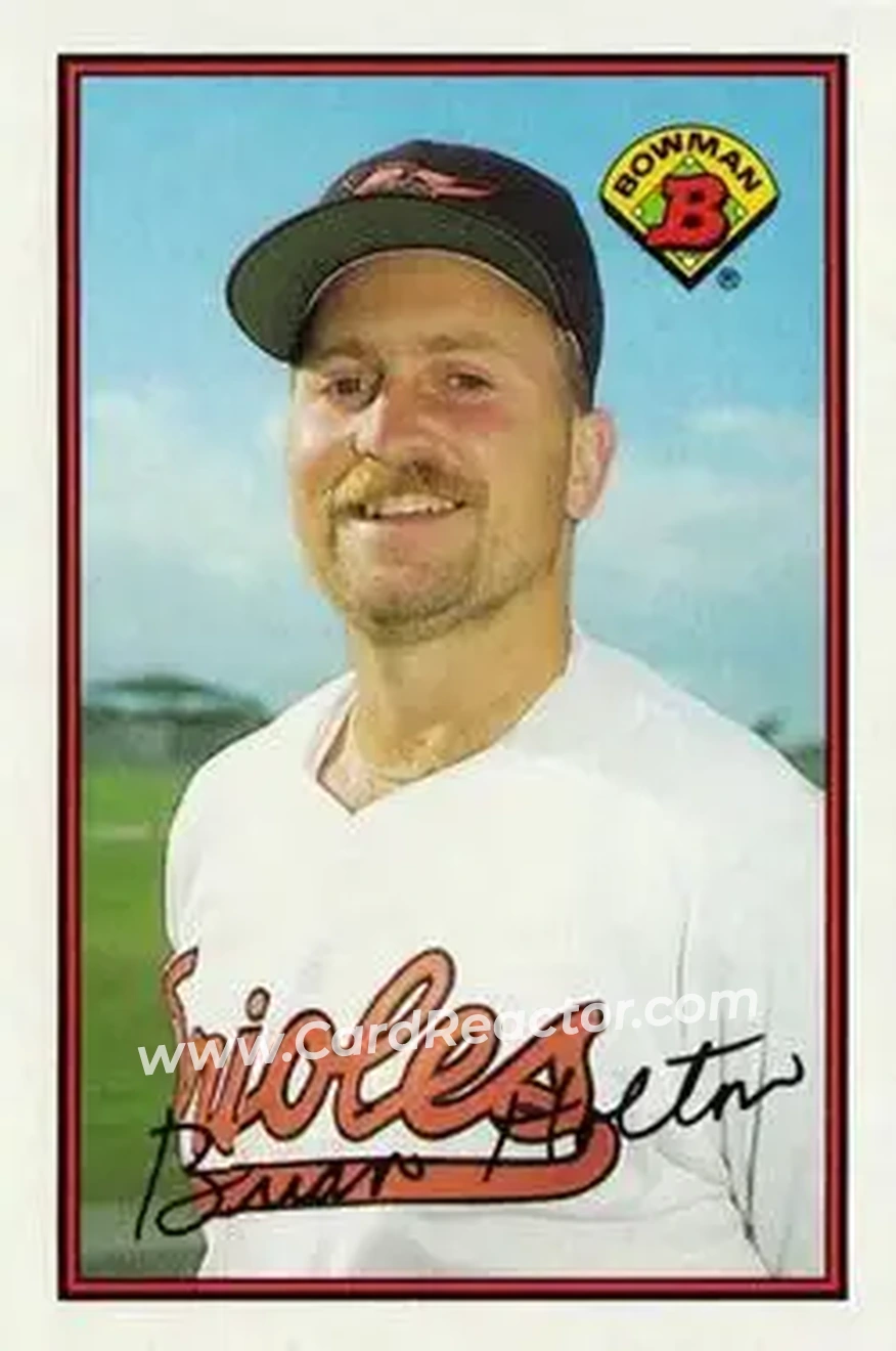 1989 Bowman #2 - Brian Holton - Baltimore Orioles - Front 1989 Bowman #2 - Brian Holton - Baltimore Orioles - Front