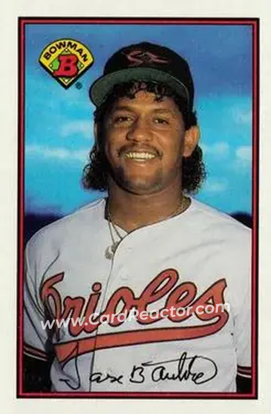 1989 Bowman #3 - Jose Bautista - Baltimore Orioles - Front 1989 Bowman #3 - Jose Bautista - Baltimore Orioles - Front