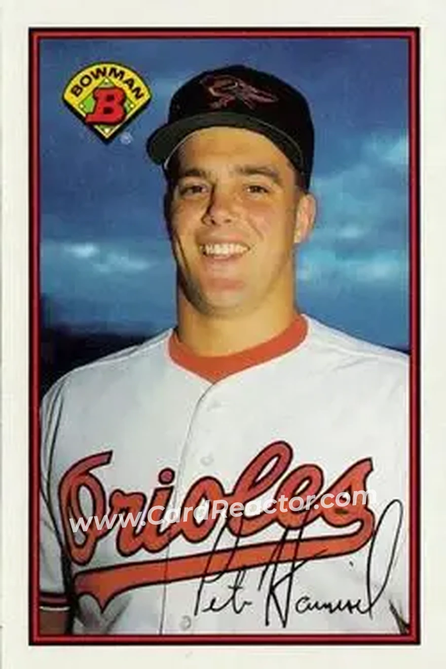 1989 Bowman #4 - Pete Harnisch - Baltimore Orioles - Front