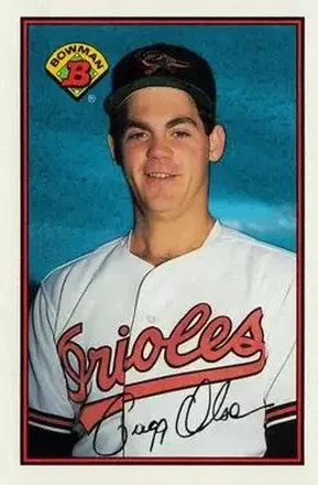 1989 Bowman #6 - Gregg Olson - Baltimore Orioles 1989 Bowman #6 - Gregg Olson - Baltimore Orioles