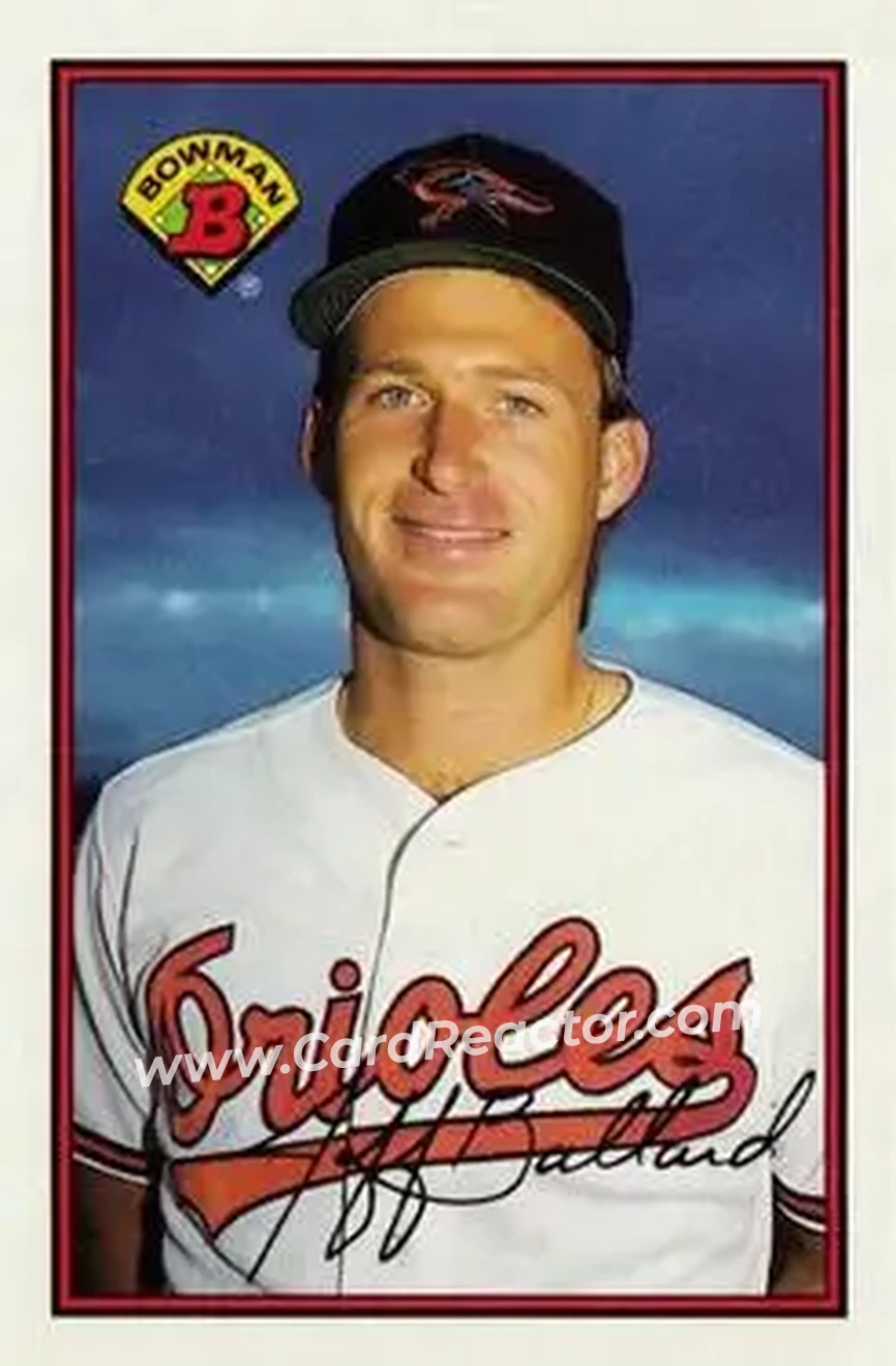 1989 Bowman #7 - Jeff Ballard - Baltimore Orioles - Front