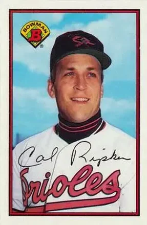 1989 Bowman #9 - Cal Ripken - Baltimore Orioles 1989 Bowman #9 - Cal Ripken - Baltimore Orioles