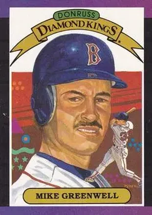 1989 Donruss #1 - Mike Greenwell - Boston Red Sox