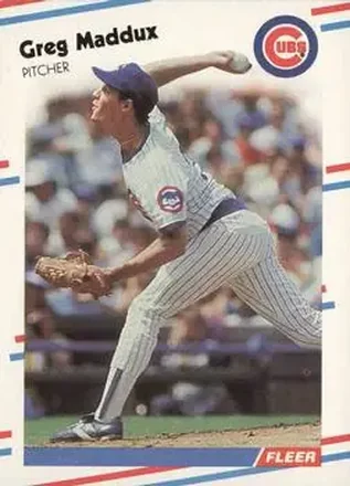 1988 Fleer #423 Greg Maddux