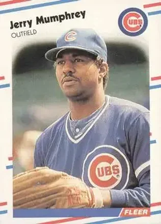 1988 Fleer #427 - Jerry Mumphrey - Chicago Cubs
