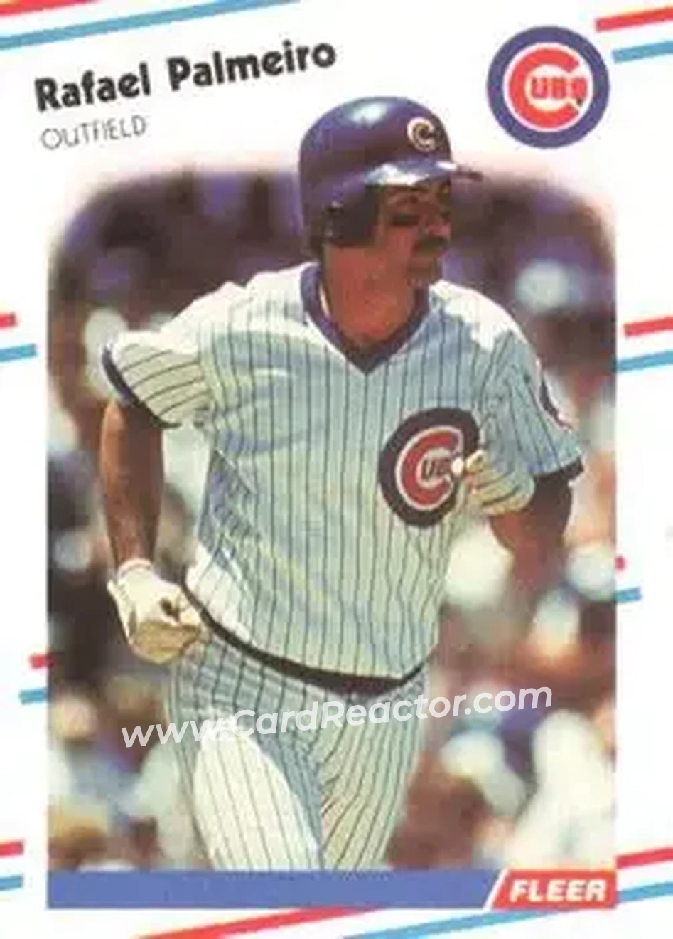 1988 Fleer #429 - Rafael Palmeiro - Chicago Cubs - Front