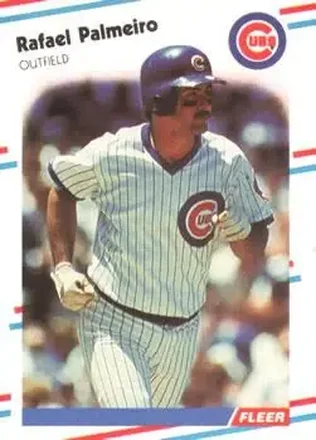 1988 Fleer #429 - Rafael Palmeiro - Chicago Cubs 1988 Fleer #429 - Rafael Palmeiro - Chicago Cubs